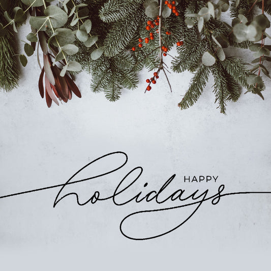 HOLIDAY SCHEDULE