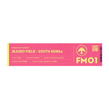 FRAGRANCE MEMORIES - FM 01 Jejudo Field / South Korea 15 sticks (min. multiple of 6)