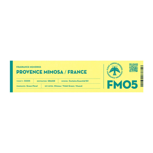 FRAGRANCE MEMORIES - FM 05 Provence Mimosa / France 15 sticks (min. multiple of 6)