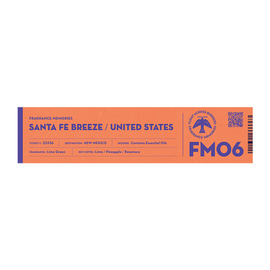 FRAGRANCE MEMORIES - FM 06 Santa Fe Breeze / United States 15 sticks (min. multiple of 6)