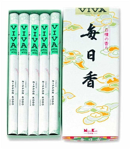 MAINICHI-KOH VIVA Sandalwood Long stick 5 rolls