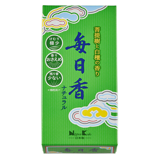 MAINICHI-KOH Natural - Linden tree & Sandalwood 300 sticks