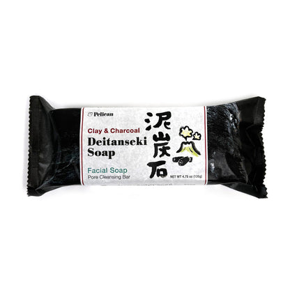 DEITANSEKI SOAP 135g (Clay & Charcoal Facial Cleansing Bar) (min. multiple of 6)