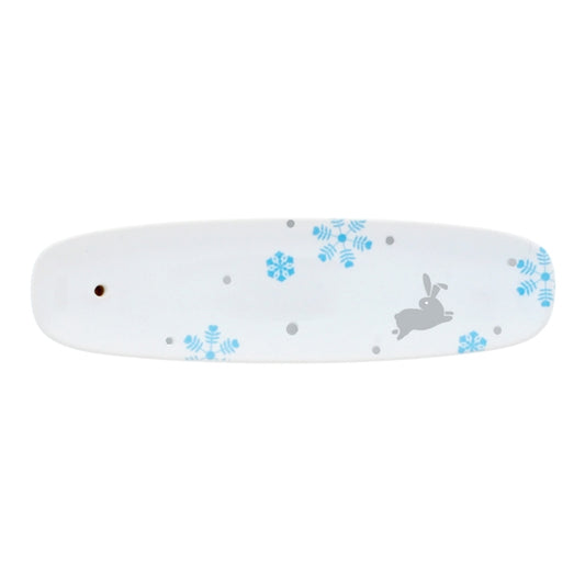 CERAMIC INCENSE BURNER - Snow Rabbit