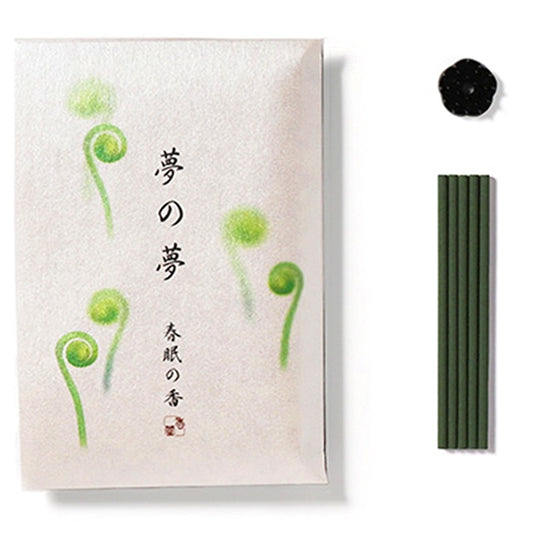 YUME-NO-YUME (The Dream of Dreams) - Spring - Fiddlehead Fern 12 sticks (min. multiple of 6)