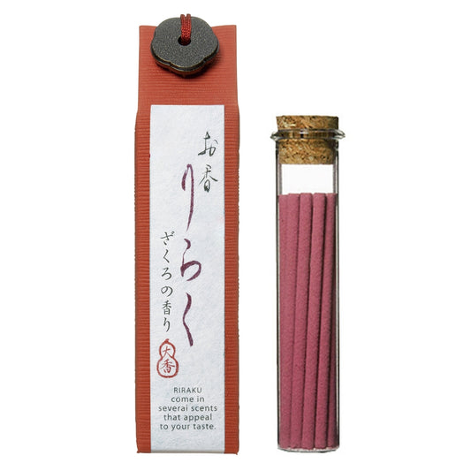 RIRAKU - Pomegranate 15 sticks (multiples of 6)