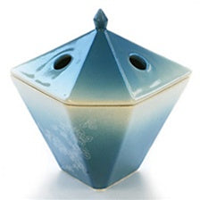 YUKARI INCENSE BURNER - Ivy / Blue