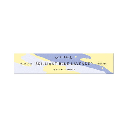 SCENTSUAL - Brilliant Blue Lavender 30 sticks (case pack qty - 12)