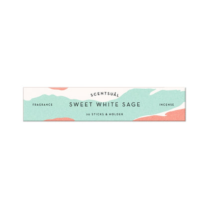 SCENTSUAL - Sweet White Sage 30 sticks (case pack qty - 12)