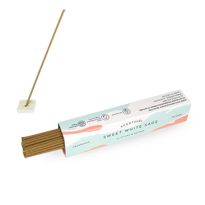 SCENTSUAL - Sweet White Sage 30 sticks (case pack qty - 12)