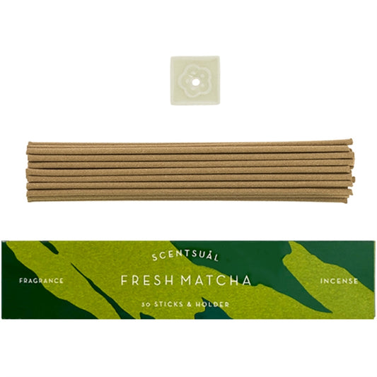 SCENTSUAL - Fresh Green Tea 30 sticks (case pack qty - 12)