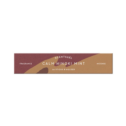 SCENTSUAL - Calm Hinoki Mint 30 sticks (case pack qty - 12)