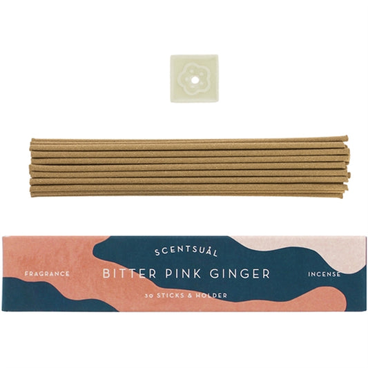 SCENTSUAL - Bitter Pink Ginger 30 sticks (case pack qty - 12)