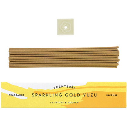 SCENTSUAL - Sparkling Gold Yuzu 30 sticks (min. multiple of 12)