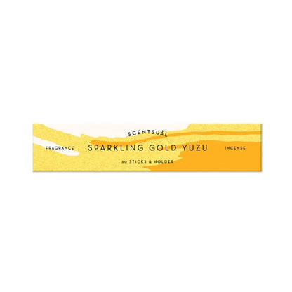 SCENTSUAL - Sparkling Gold Yuzu 30 sticks (min. multiple of 12)