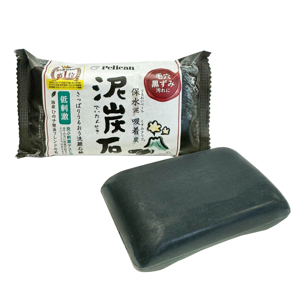 DEITANSEKI SOAP 100g (Clay & Charcoal Facial Cleansing Bar) (Case Pack QTY - 6)