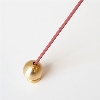 SPHERE INCENSE HOLDER - Gold