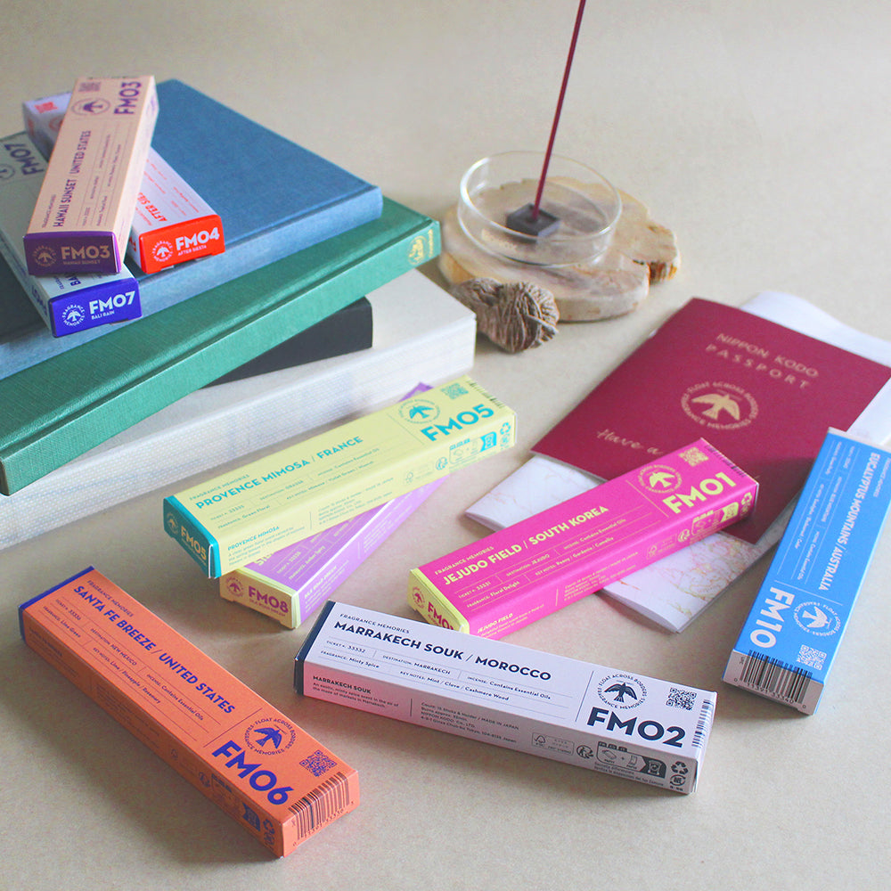 FRAGRANCE MEMORIES UNIT SET - 10 Fragrances | NIPPON KODO