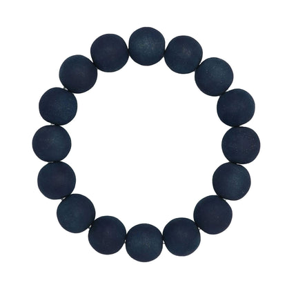 JUZU Bead Bracelet - Indigo Mountain Cherry Blossom