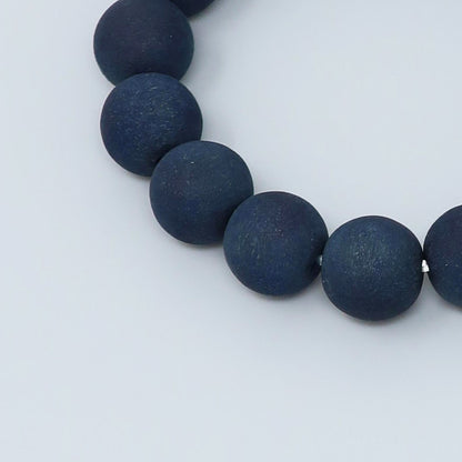JUZU Bead Bracelet - Indigo Mountain Cherry Blossom