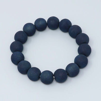 JUZU Bead Bracelet - Indigo Mountain Cherry Blossom