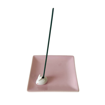 KAWAII COLLECTION: Bunny Holder w/Pink Plate