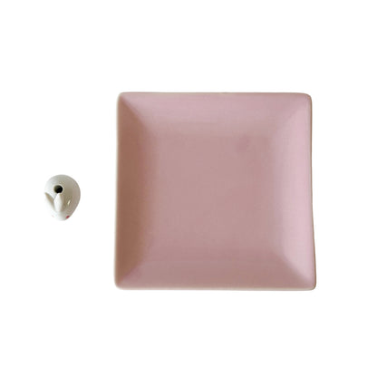 KAWAII COLLECTION: Bunny Holder w/Pink Plate