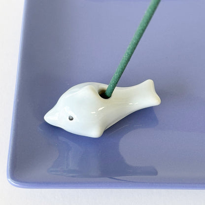 KAWAII COLLECTION: Dolphin Holder w/Blue Plate