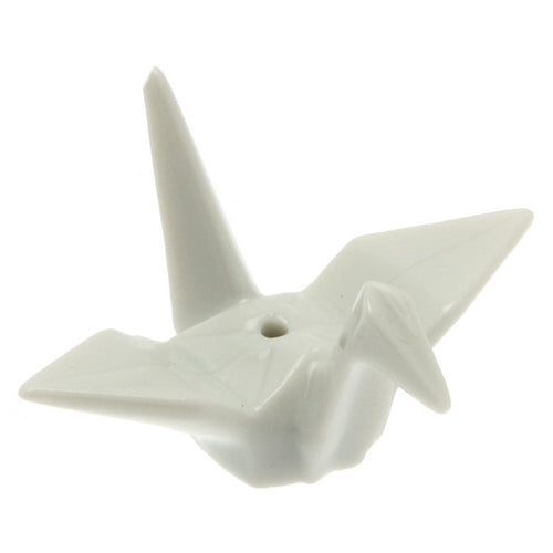 CRANE INCENSE HOLDER - White (min. multiple of 5)