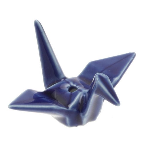 CRANE INCENSE HOLDER - Cobalt Blue (Case Pack QTY - 5)