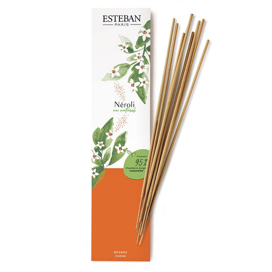 ESTEBAN - NEROLI AU NATUREL - Bamboo Stick Incense (Case Pack QTY - 12)