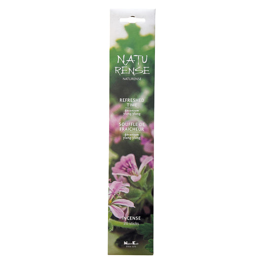 NATURENSE - Refreshed Time Bamboo Stick Incense (12pkgs./box)