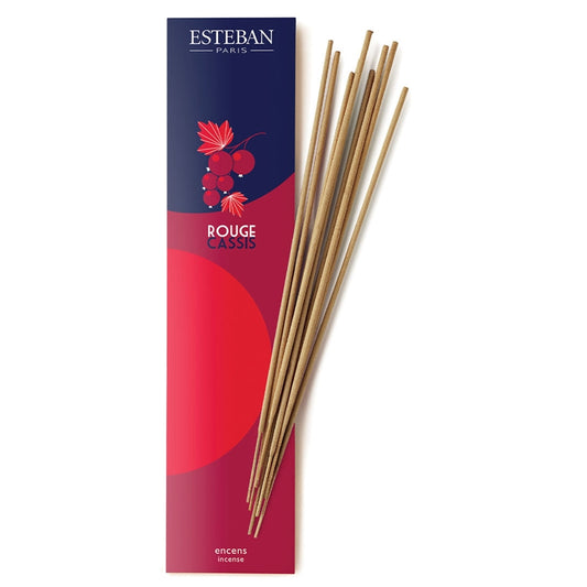 ESTEBAN - ROUGE CASSIS Bamboo Stick Incense (Case Pack QTY - 12)