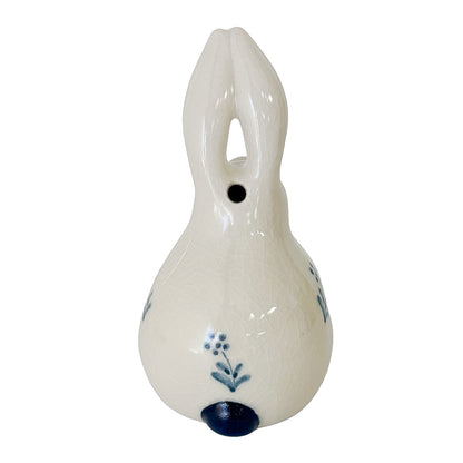 CERAMIC INCENSE BURNER - Rabbit (White Finish)
