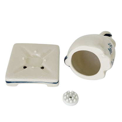 CERAMIC INCENSE BURNER - Rabbit (White Finish)