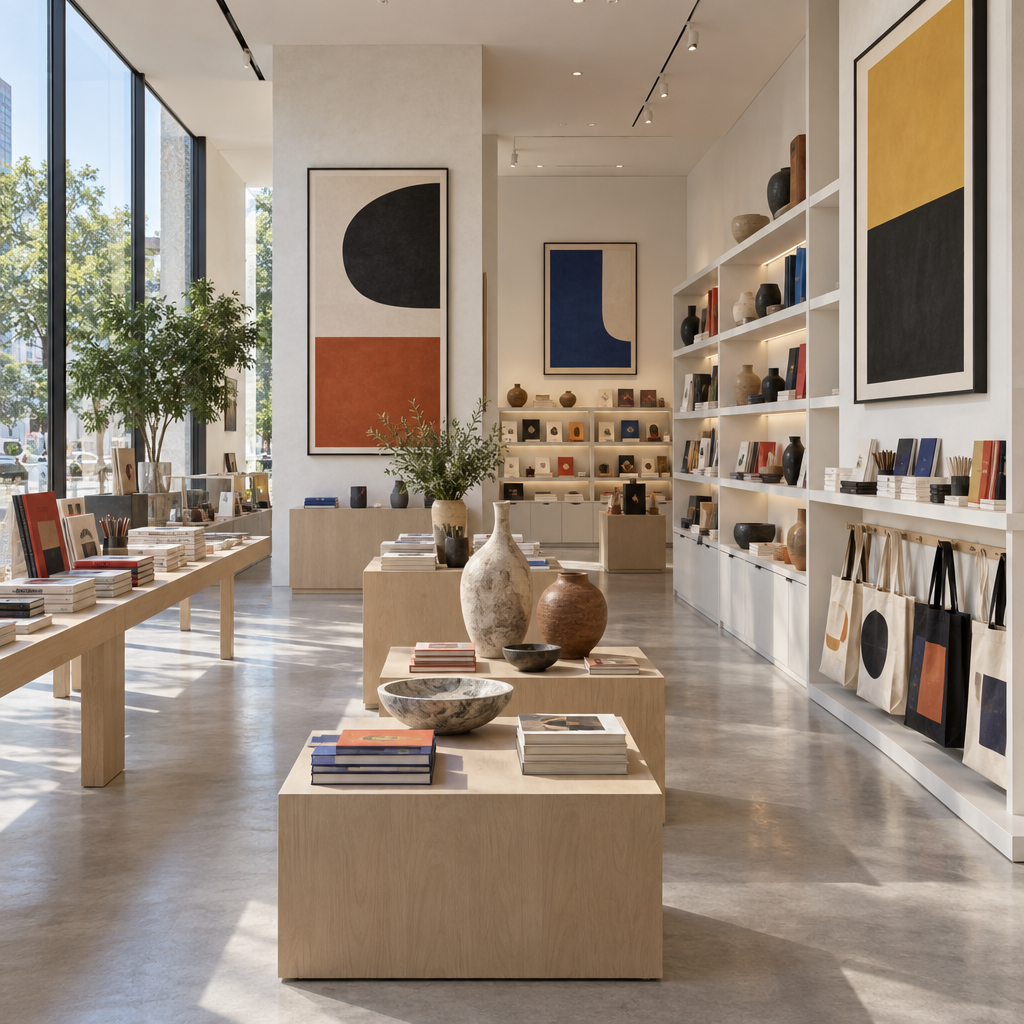 ART GALLERIES & MUSEUM STORES