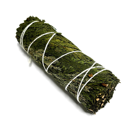 White Sage, Cedar, Juniper Smudge Set - 3 wands / bag (min. multiple of 6)