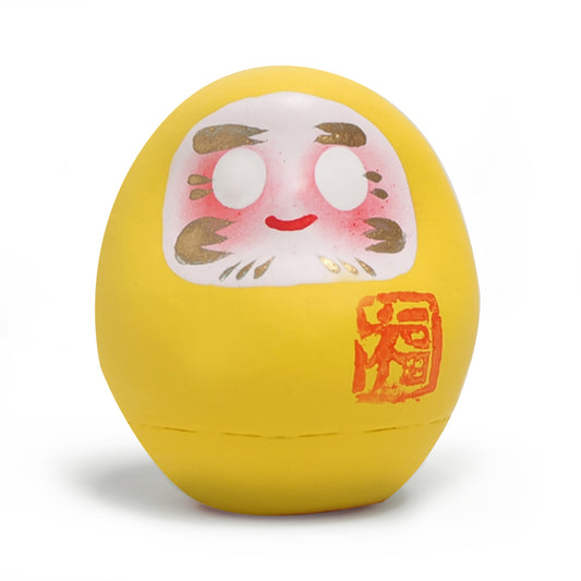 Daruma Doll - Yellow (Focus)