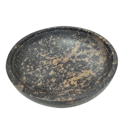 Round Natural Stone Bowl